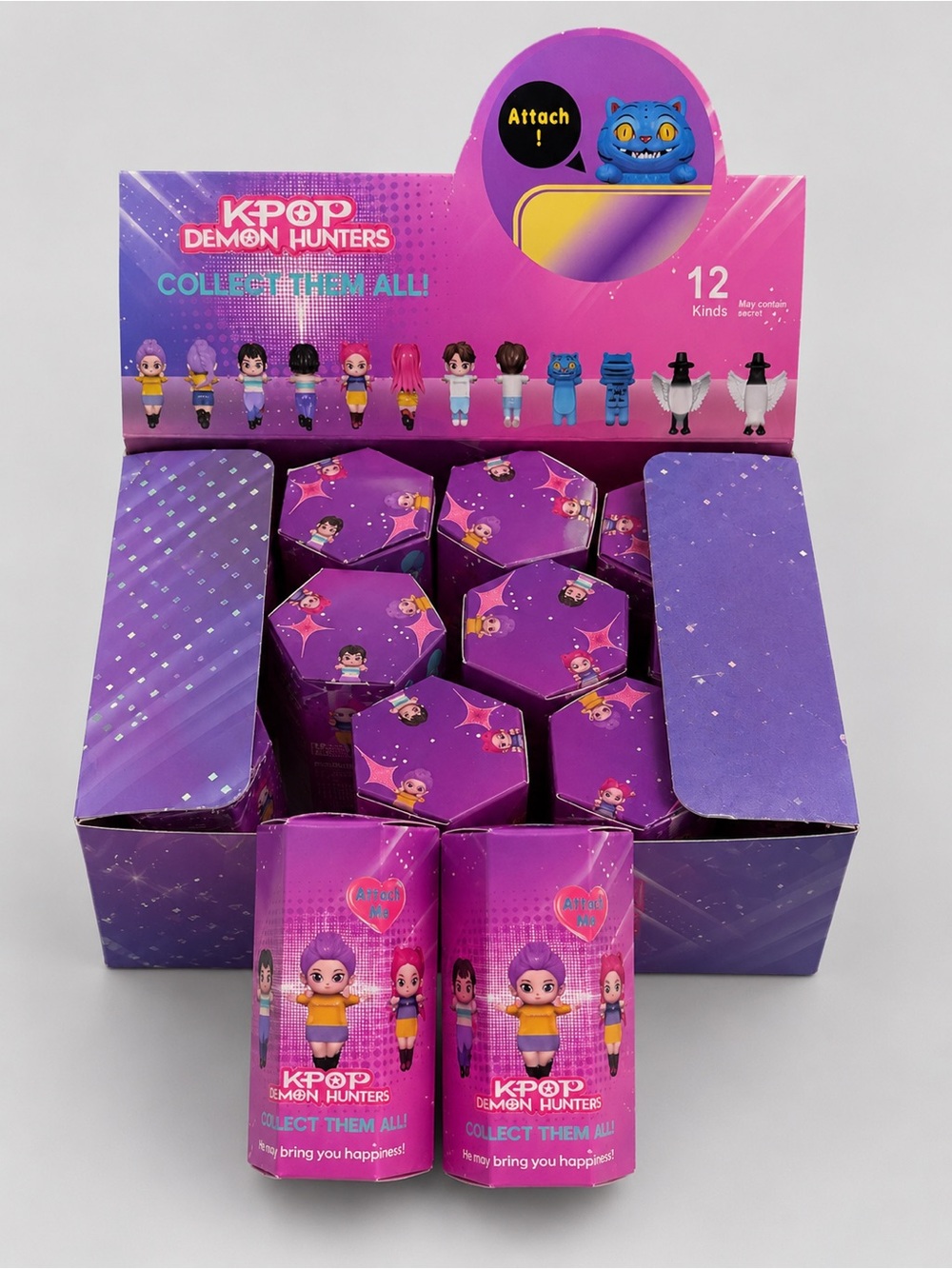 KPOP Demon Hunters 2-Pack Mystery Hippers | Phone, Tablet & Laptop Blind Box